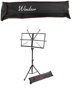 lot 49 image: WINDSOR Sheet Music Stand With Bag - Black