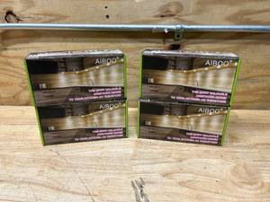 lot 24 image: AIBOO Lot of 4- RGB Color Changing LED Under Cabinet Lights Kits, Aluminum Slim Multi Color Puck Lights (4 pucks per kit)