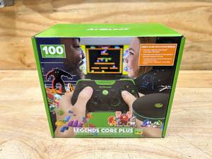 lot 25 image: LEGENDS CORE PLUS Plug and Play Arcade Game Console, Home Arcade, Classic Retro Video Games, 100 Licensed Genre-Defining Arcade & Console Games, Includes Action Fighting Puzzle Sports, WiFi, HDMI