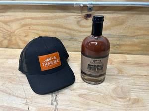 lot 60 image: TRAEGER Hat with Bloody Mary Mix