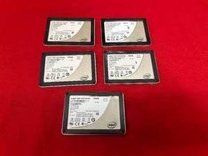 lot 80 image: INTEL Lot of 5- SSD 520 Series 180GB Solid State Hard Drives