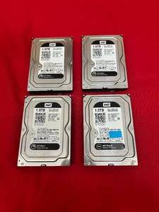 lot 93 image: WESTERN DIGITAL Lot of 4- 1TB WD Black Desktop Hard Drives