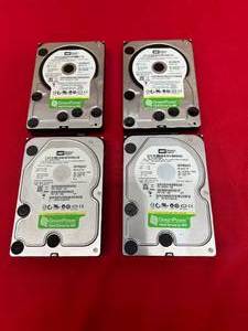 lot 114 image: WESTERN DIGITAL Lot of 4-  750GB Green Power Hard Drives