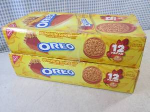 lot 30 image: (C-1) 2 Boxes Pumpkin Spice Flavor ...
