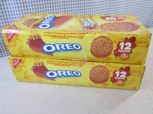 lot 31 image: (C-1) 2 Boxes Pumpkin Spice Flavor ...
