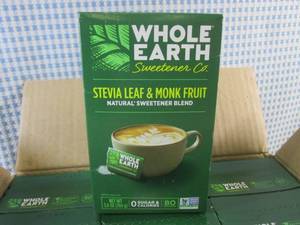 lot 45 image: (B-2) Case of 12 Boxes Whole Earth ...