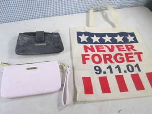 lot 83 image: (CS) 2 Hand Bags and Never Forget B...