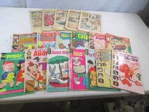 lot 96 image: (CS) Assorted Vintage Comic Books -...