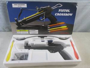 lot 101 image: (CNTR) Pistol Crossbow with 5 Bolts...