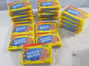 lot 113 image: (B-1) 20 Packs of Vanilla Sugar Waf...