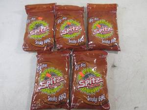 lot 121 image: (B-1) 5 Big Bag Spitz Smoky BBQ Sun...