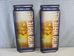 lot 152 image: (RM3) 2 Samuel Adams Nitro White Al...