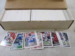 lot 217 image: (EC1) Box Full of Upper Deck Footba...