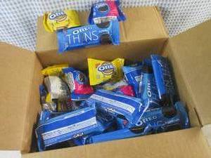 lot 256 image: (C-1) Box of 56 Oreo Cookie Variety...