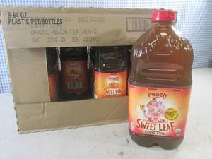 lot 278 image: (B-2) Case 8 Bottles Peach Sweet Le...