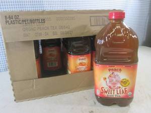 lot 279 image: (B-2) Case 8 Bottles Peach Sweet Le...