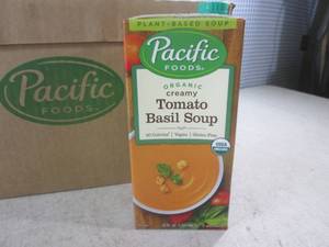 lot 292 image: (B-3) Case of 12 Organic Creamy Tom...