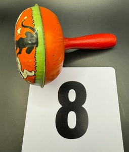 Vintage Tin Halloween Noise Maker