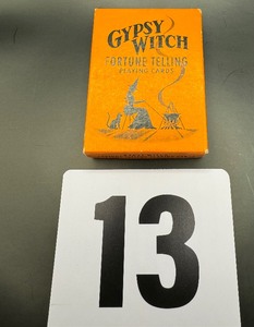 Vintage Gypsy Witch Fortune Telling Playing Cards