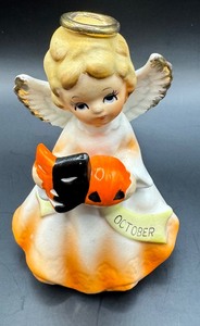 Vintage Ceramic October Angel