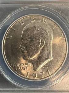 1971-D US EISENHOWER DOLLAR ANACS MS65