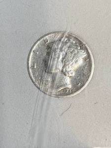 1945 US MERCURY DIME