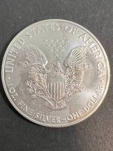 2019 AMERICAN SILVER EAGLE 1 TROY OZ .999 FINE SILVER