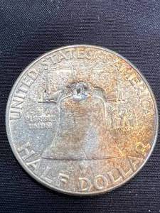 1960 US FRANKLIN HALF DOLLAR