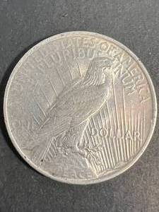 1922 US SILVER PEACE DOLLAR