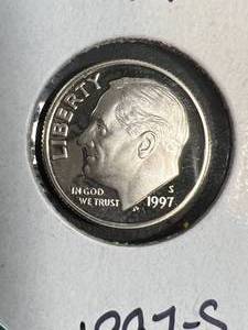1997-S US PROOF ROOSEVELT DIME