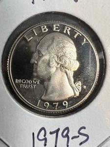 1979-S US PROOF WASHINGTON QUARTER