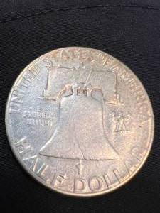 1954-S US FRANKLIN HALF DOLLAR