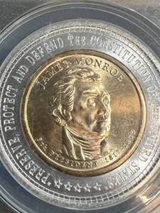 2008-D US JAMES MONROE PRESIDENTIAL DOLLAR ANACS MS66