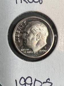 1990-S US PROOF ROOSEVELT DIME