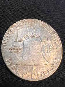 1958-D US FRANKLIN HALF DOLLAR