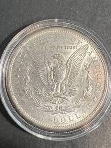 1897-S US MORGAN SILVER DOLLAR IN AIRTITE