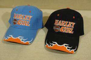 lot 8 image: 2 Harley Davidson Hats