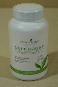 lot 47 image: Young Living Multigreens Herbal Supplement 120 Capsules