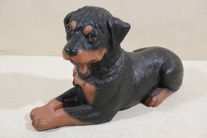lot 83 image: Dog Statue