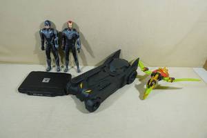 lot 99 image: Assorted Toys with Ipad Case