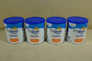 lot 101 image: 4 Cans Gerber Gentle Formula