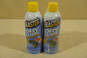 lot 138 image: 2 Blaster Dry Lube with Teflon