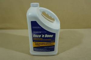 lot 145 image: Armstrong Once N Done No-Rinse Floor Cleaner 1 Gallon