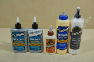 lot 166 image: Assorted Wood Glue