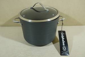 lot 227 image: Calphalon Stock Pot with Lid