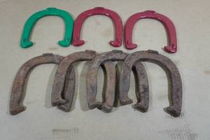 lot 241 image: Assorted Horse Shoes