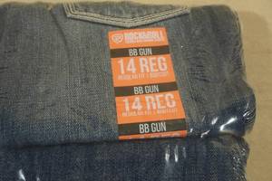 lot 268 image: Rock & Roll Denim BB Gun Bootcut Jeans -14 Regular