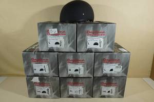 lot 298 image: 9 Daytona DOT Skull Cap Motorcycle Helmets -Assorted Sizes and Colors