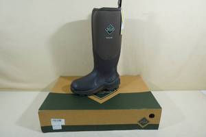 lot 302 image: Muck Boot Unisex Wetland Premium Field Boots -Mens 5Womens 6