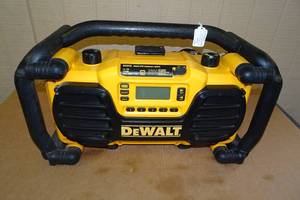 lot 337 image: DeWalt DC012 Work Site ChargerRadio